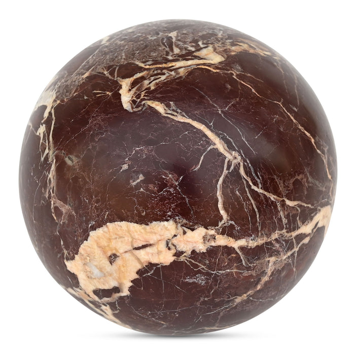 Odessa - Sphere Tabletop Accent - Dark Brown