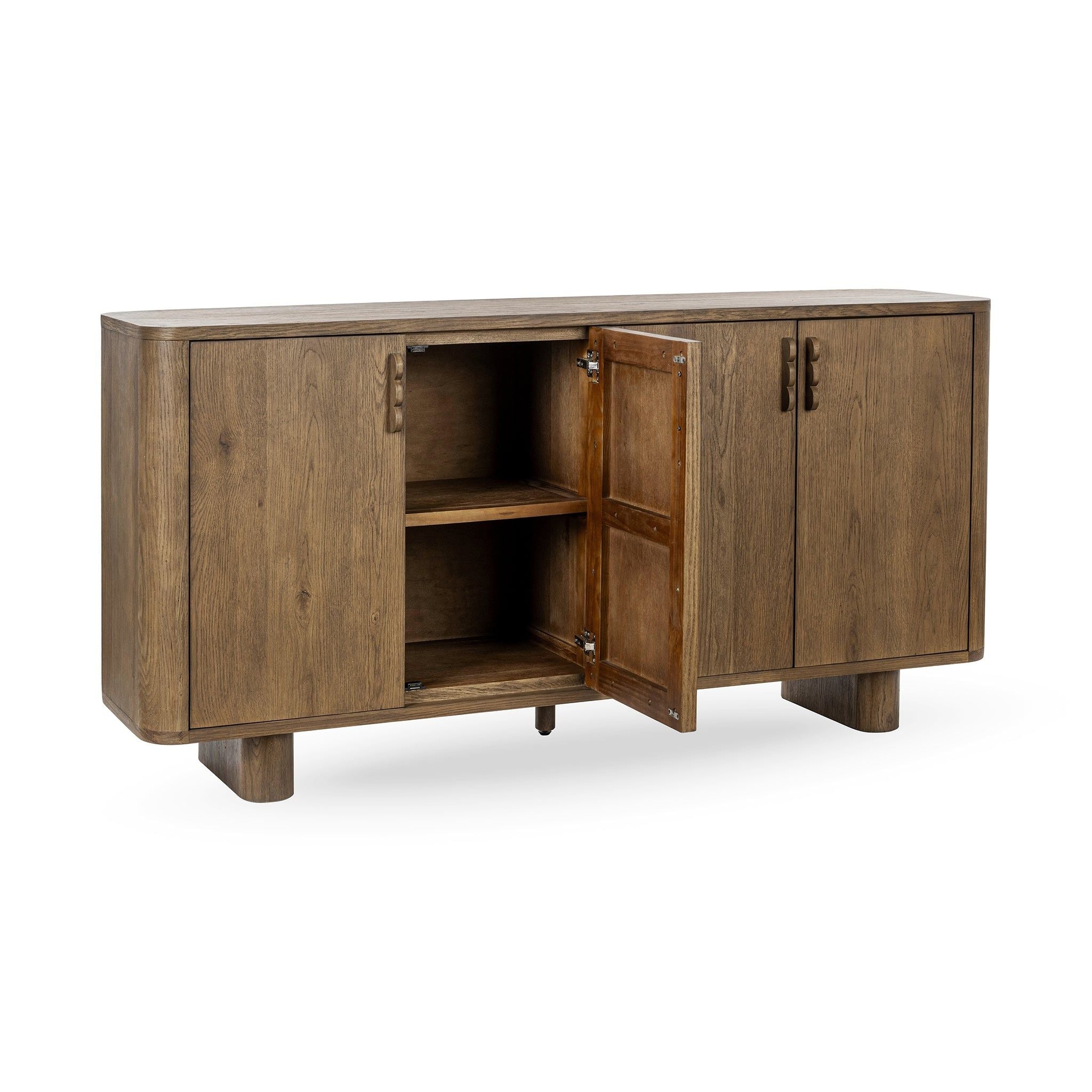 Tacoma - 4 Door Sideboard - Tawny Brown
