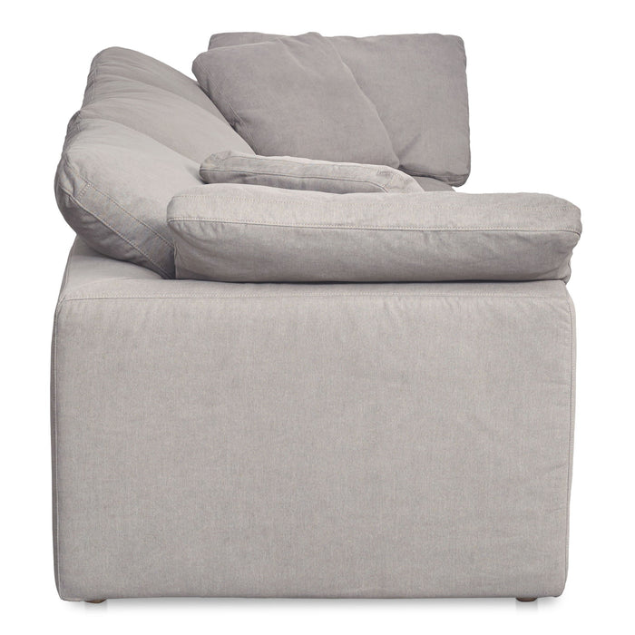 Clay - Modular Sofa Performance Fabric - Light Gray