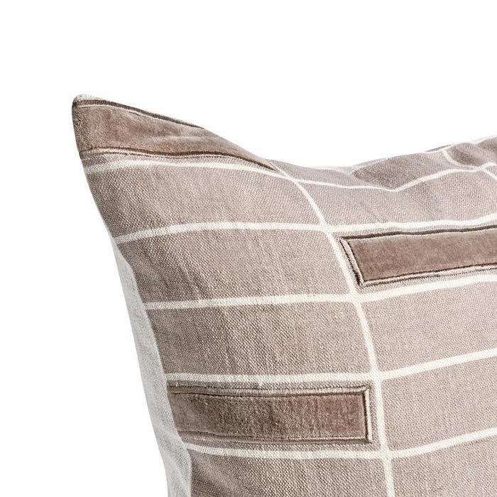 Modern Perspective - MP Breccia Pillow - Taupe