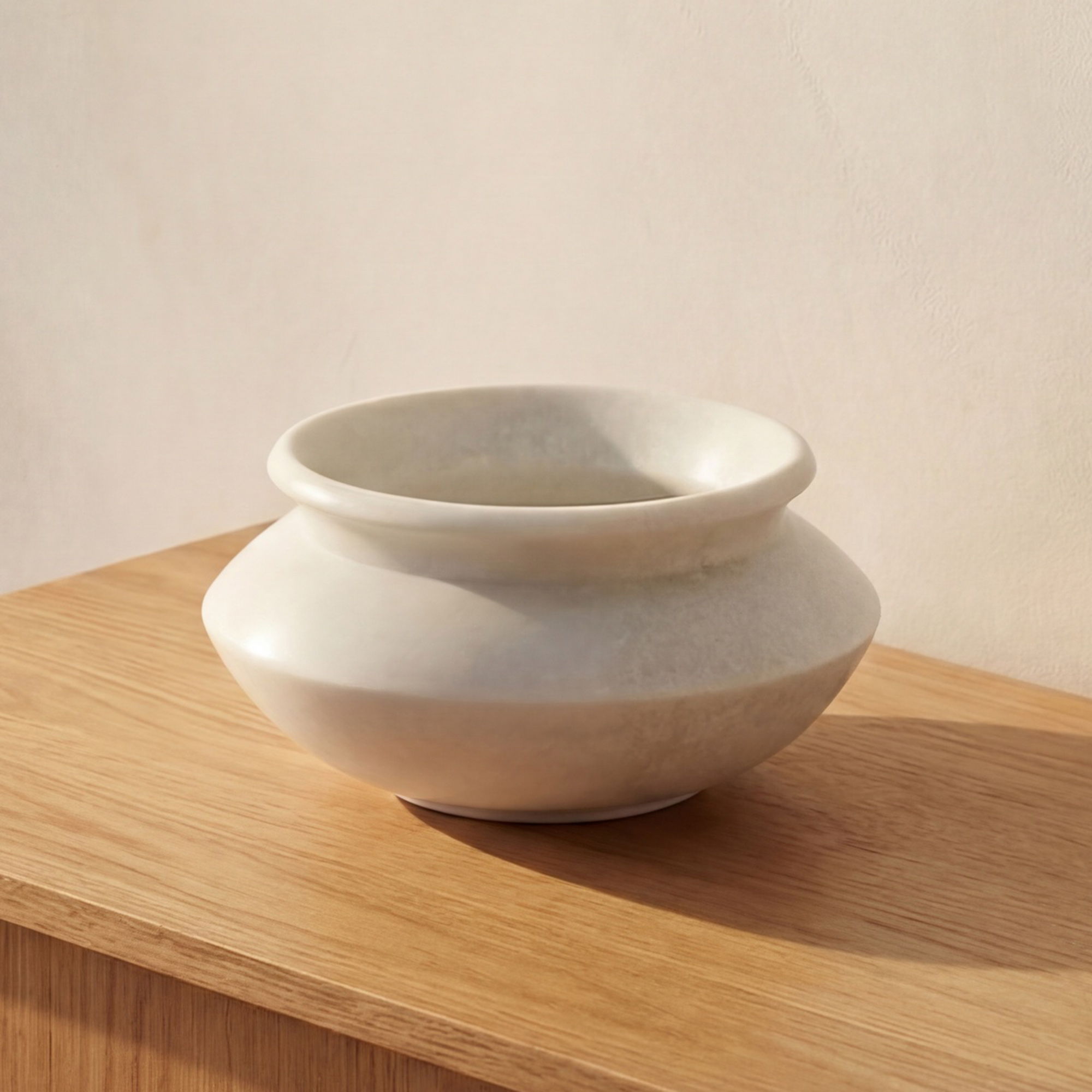 Romano - Vessel - White Marble