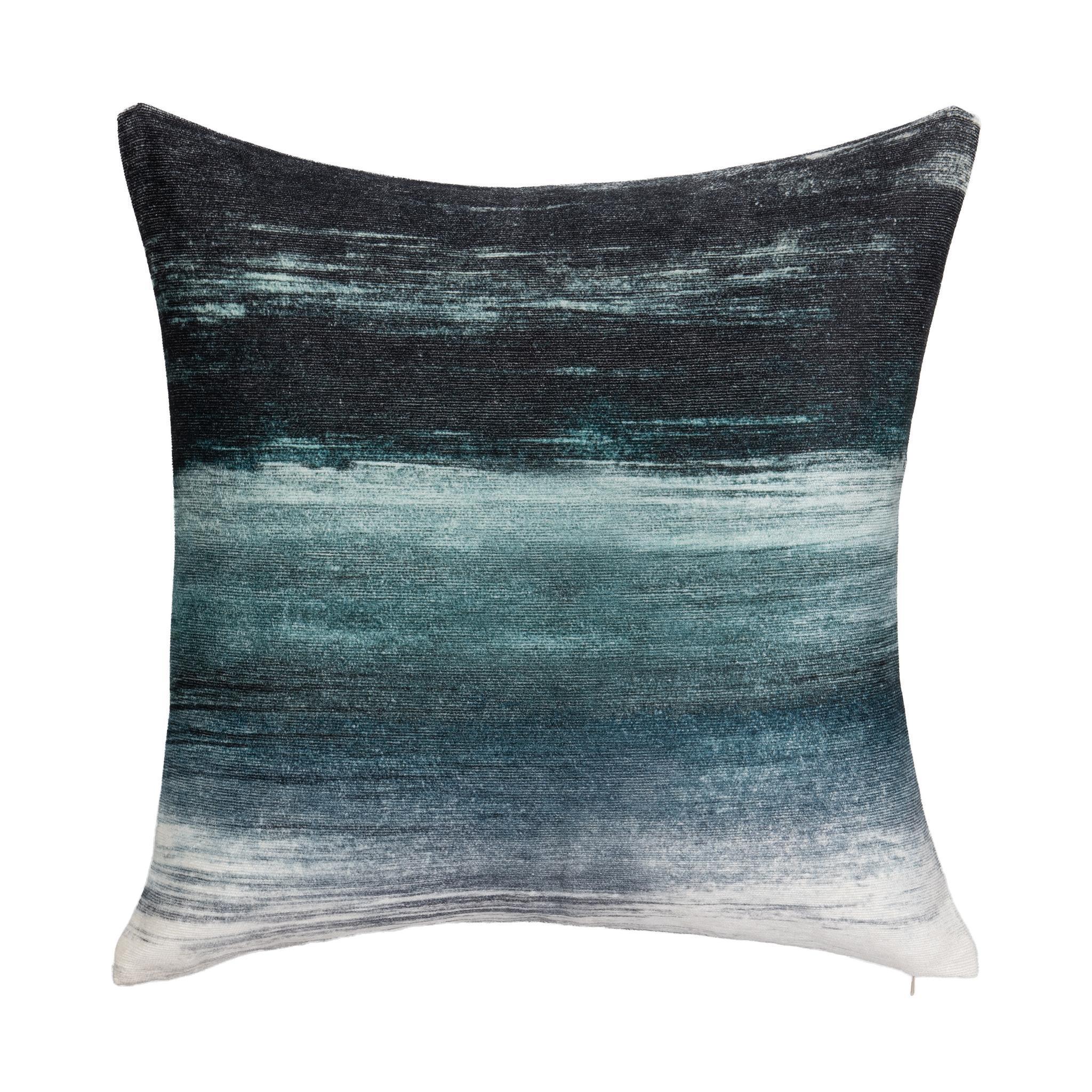 Tranquil Coasts - 22" x 22" Vita Pillow - Blue Multi