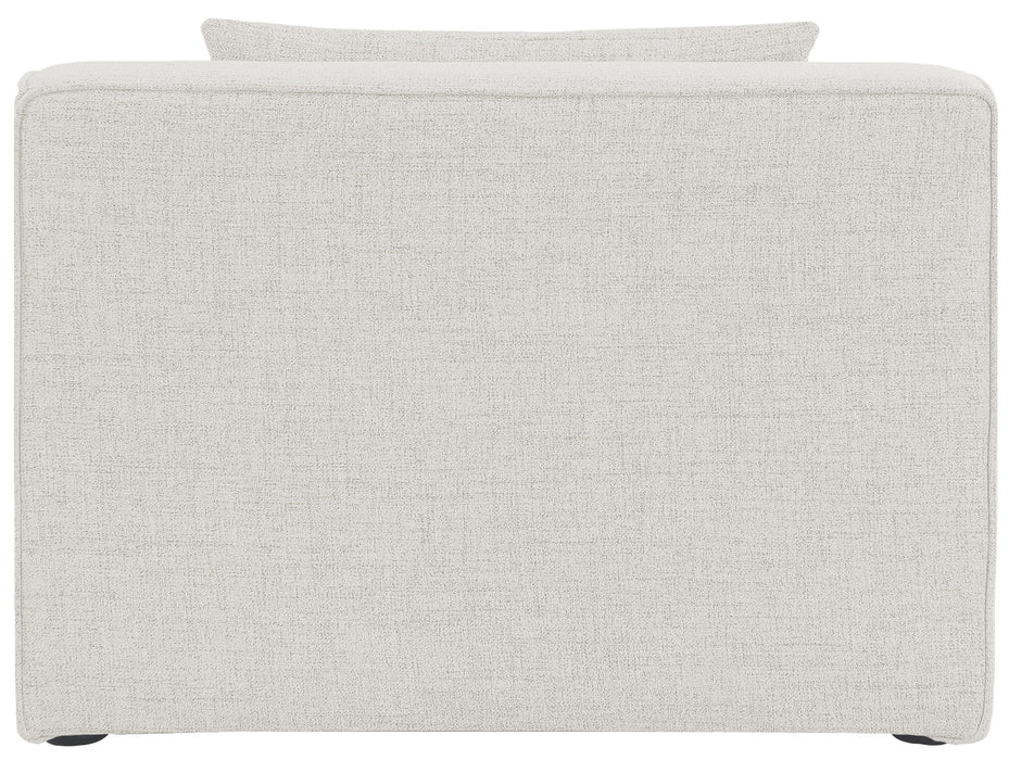 Cube - Linen Armless Chair