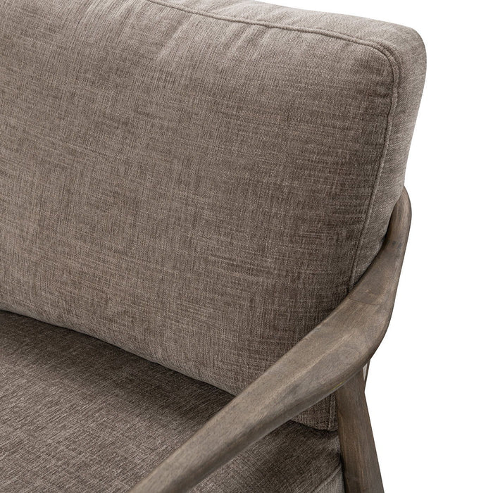 Lennon - Accent Chair - Grayish Brown