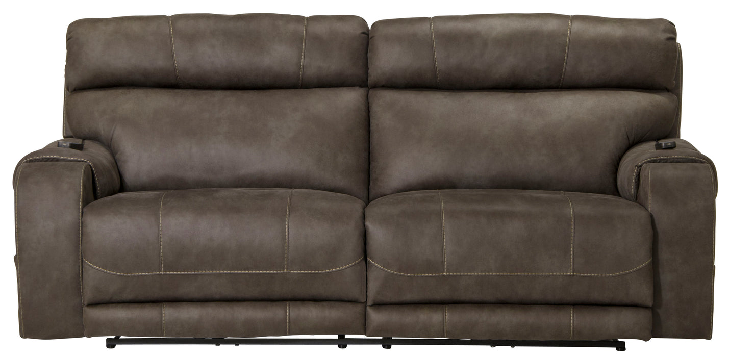 Serenity - Power Reclining Sofa With Power Adjustable Headrest And CR3 Heat / Massage / Lumbar