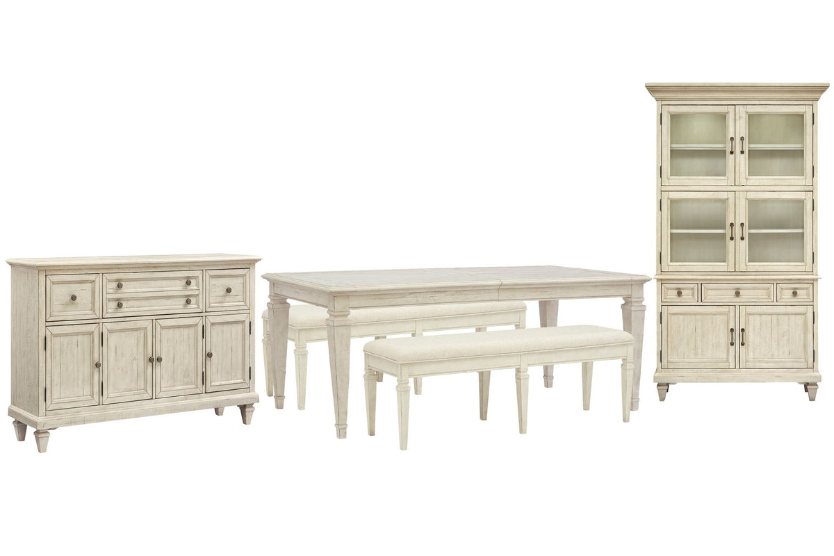 Newport - 4 Piece Extendable Rectangular Dining Table Set
