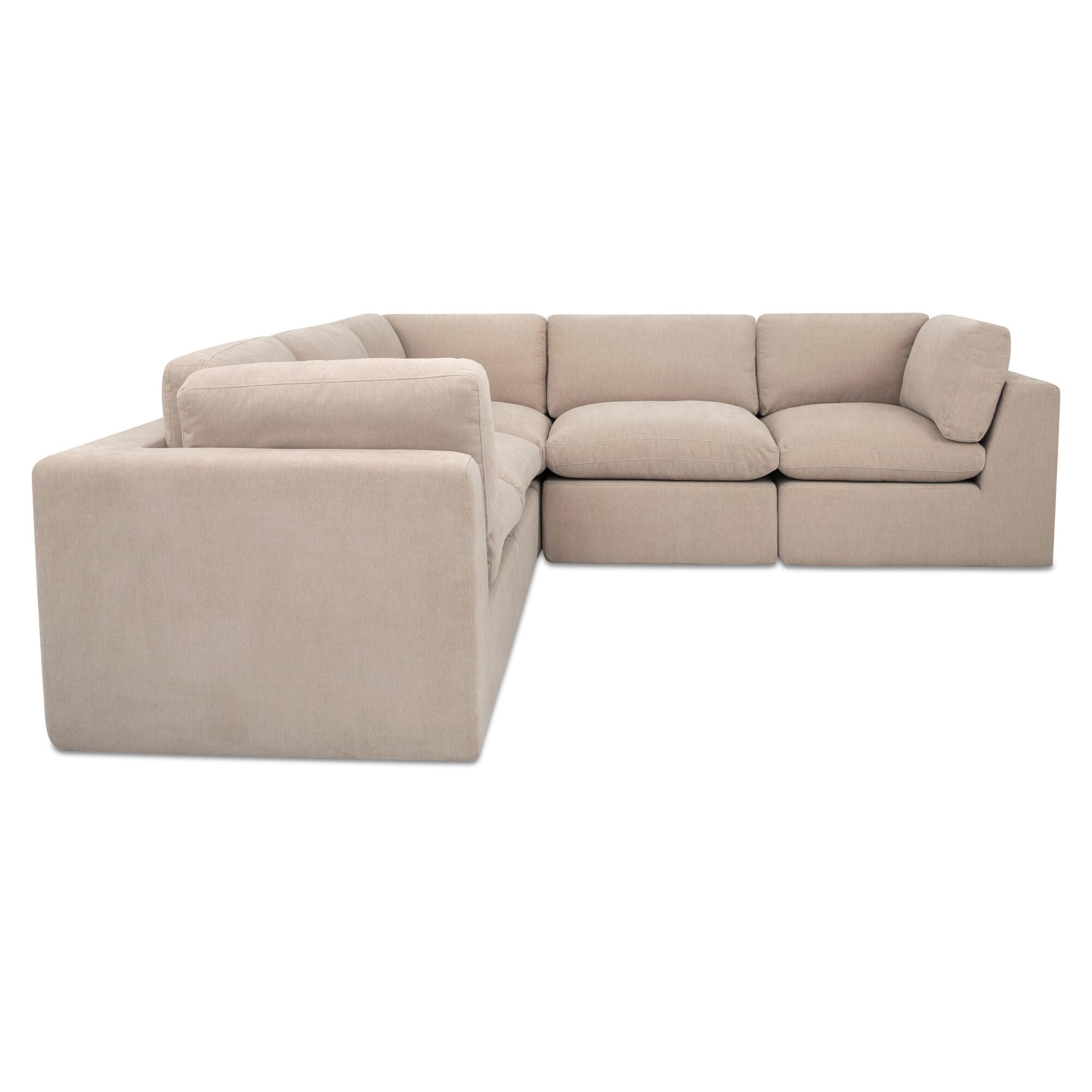 Cates - Classic L Modular Sectional - Pebble
