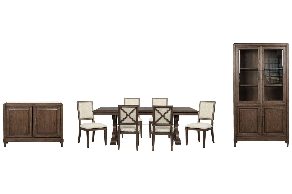 Jubilee - Extendable Trestle Dining Table Set