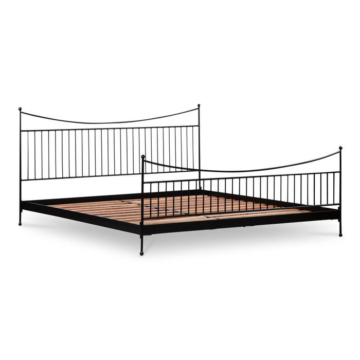 Monet - King Bed - Black