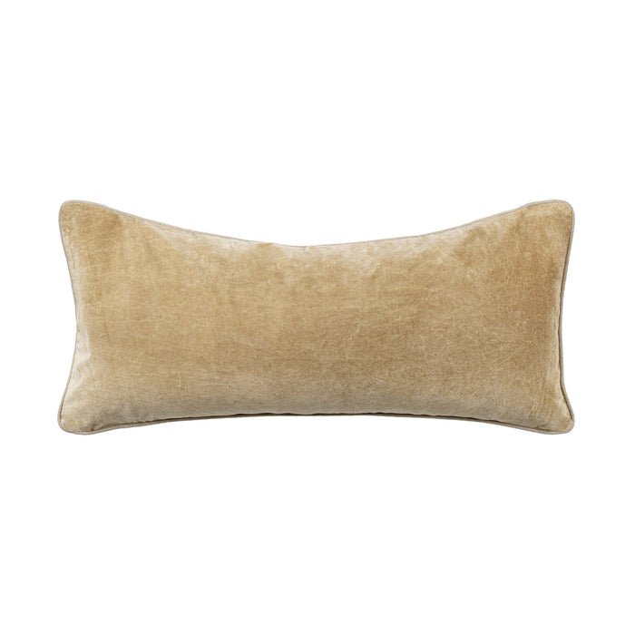 Heirloom - 16" x 36" SLD Velvet Pillow - Wheat