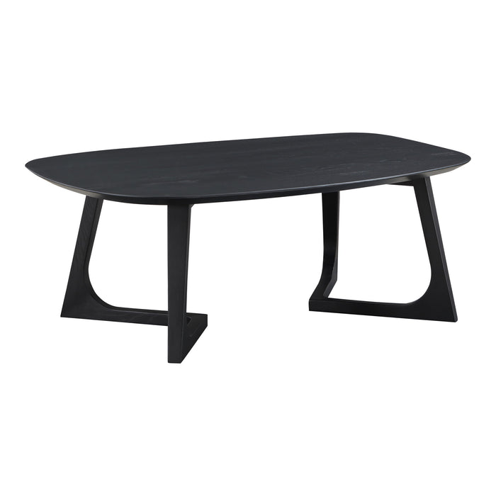 Godenza - Small Coffee Table - Black Ash