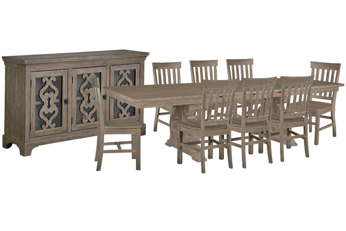 Tinley Park - Extendable Rectangular Dining Table Set