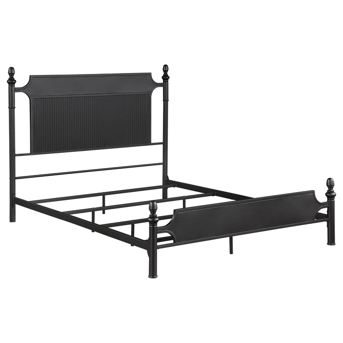 Cameron - Metal Panel Bed