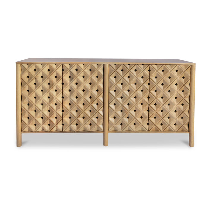 Fulton - 4 Door Sideboard - Natural
