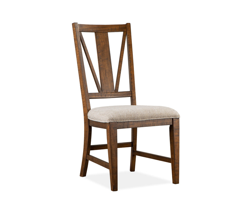 Bay Creek - Dining Side Chair With Upholstered Seat (Set of 2) - Toasted Nutmeg