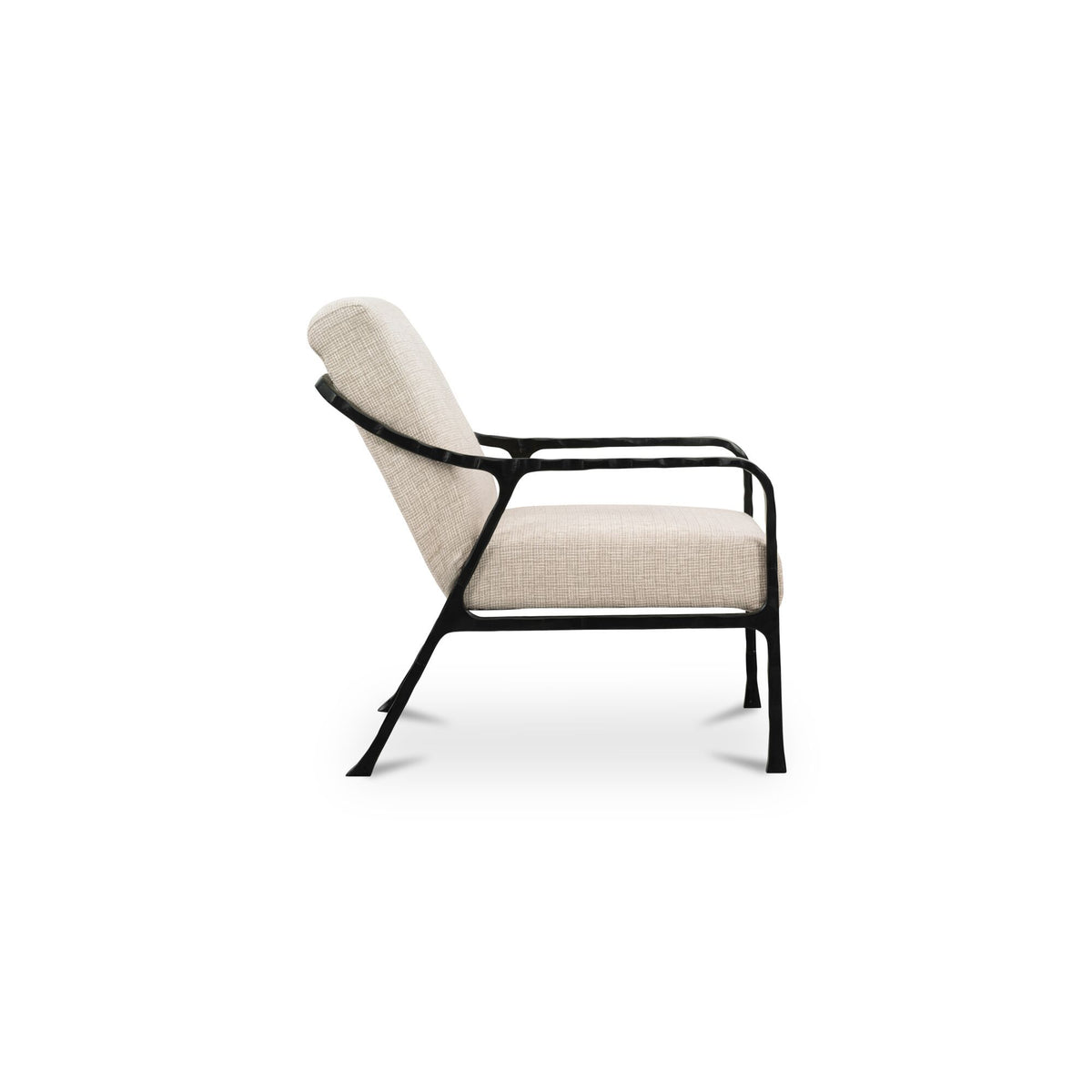 Rowe - Accent Chair - Beige / Black