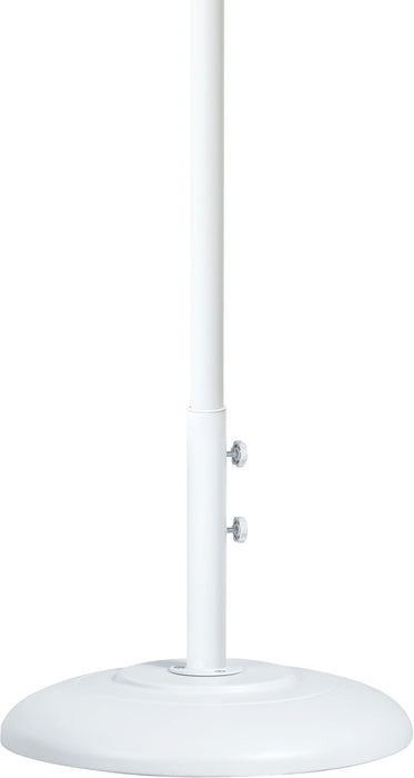 Amalfi - Patio Umbrella - White Base / White Pole