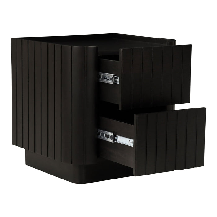 Povera - Nightstand - Black