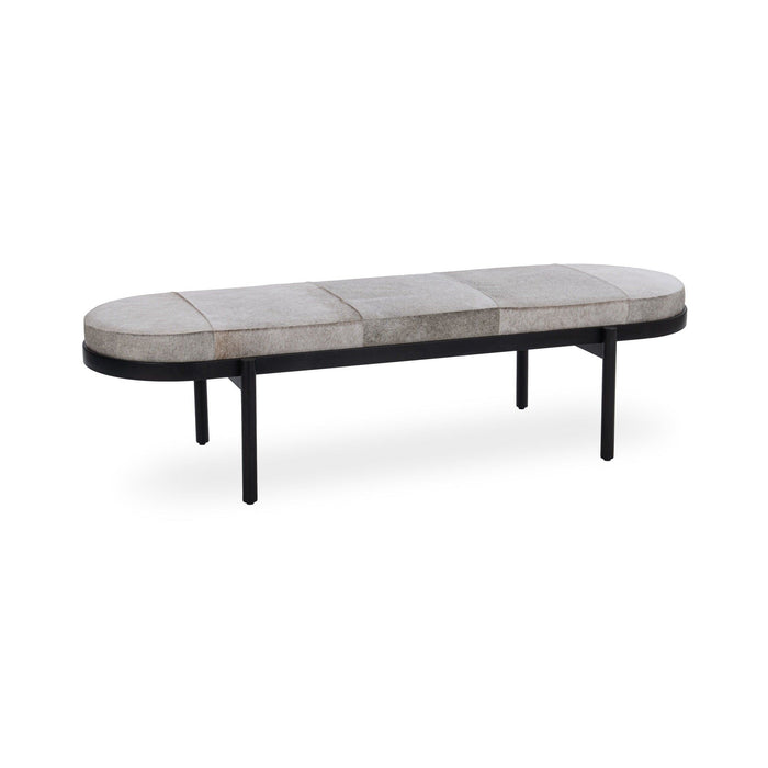 Evelyn - Accent Bench - Sparrow Gray