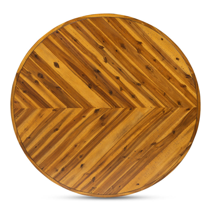 Parq - Round Dining Table - Amber
