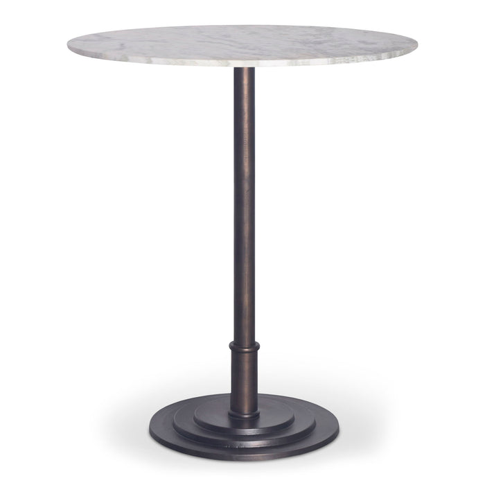 Tori - Outdoor Counter Table - White Marble