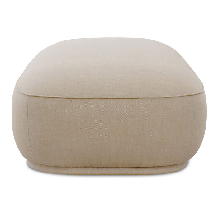 Marion - Rectangular Ottoman - Beige