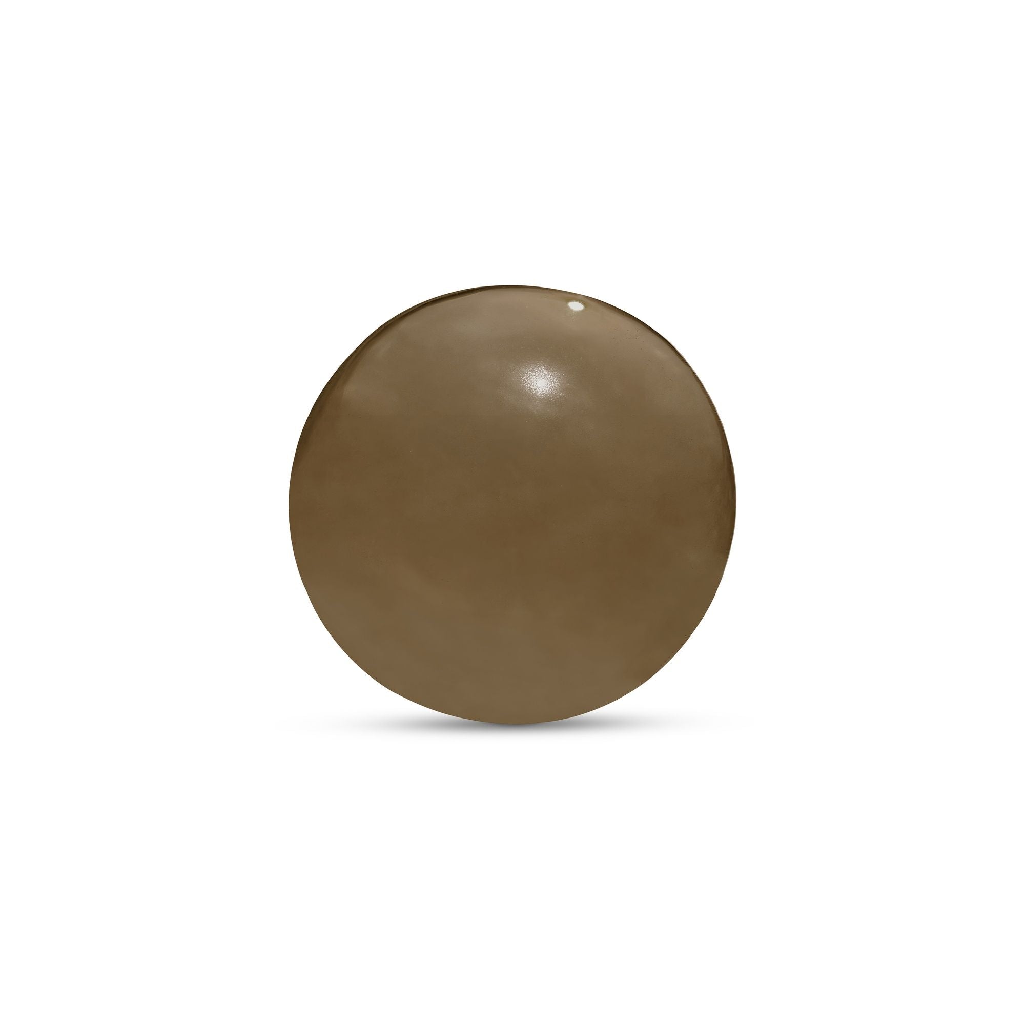 Bonn - Cast Glass Decorative Object - Light Smoky Brown