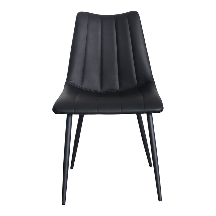 Alibi - Dining Chair (Set of 2) - Matte Black