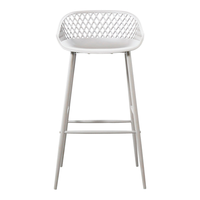 Piazza - Outdoor Barstool (Set of 2) - White
