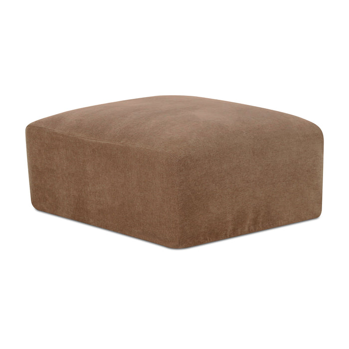 Isla - Accent Ottoman - Light Brown