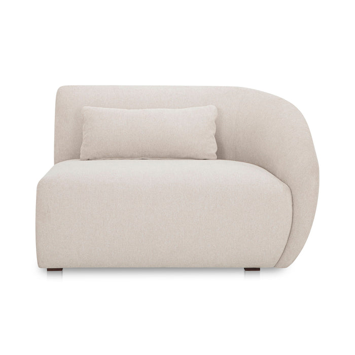 Amelia - Right Arm Facing Chair - Warm White