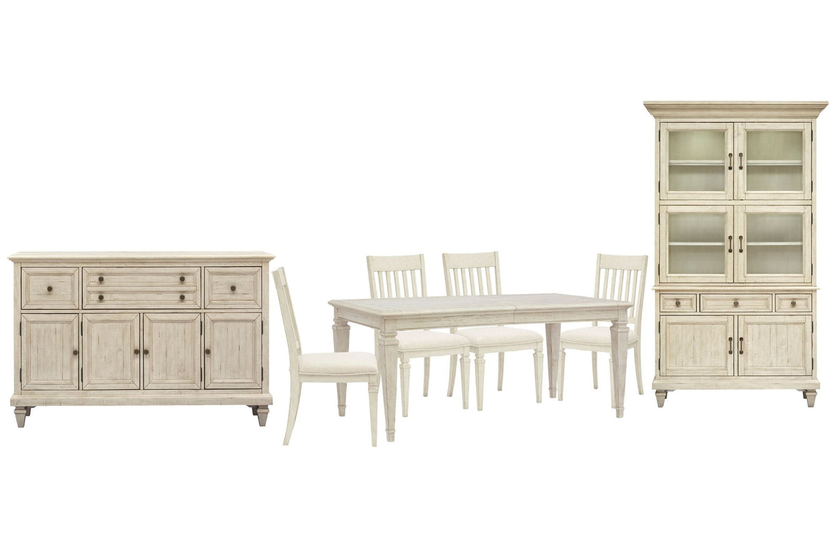 Newport - 7 Piece Extendable Rectangular Dining Table Set