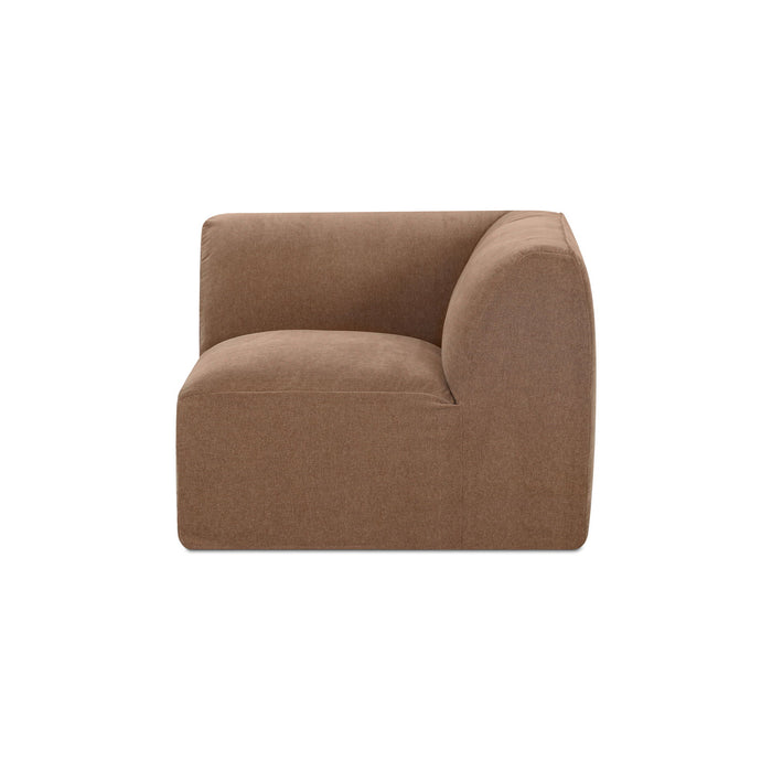 Isla - Corner Chair - Light Brown