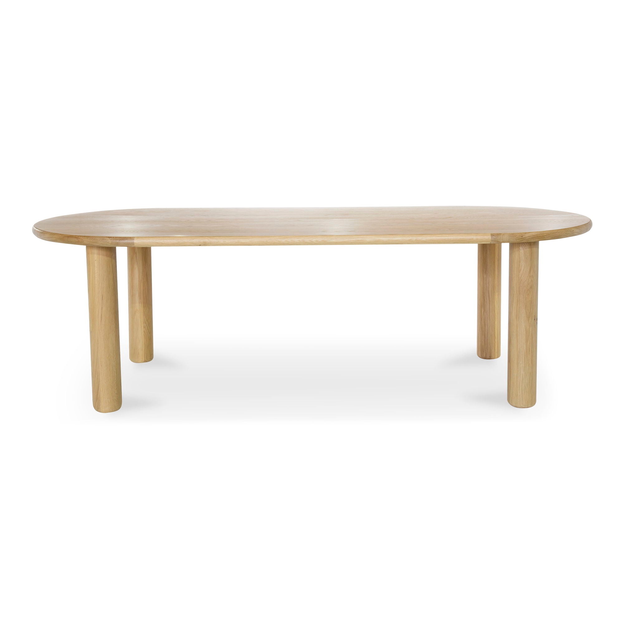 Milo - Small Oak Dining Table - Natural Solid