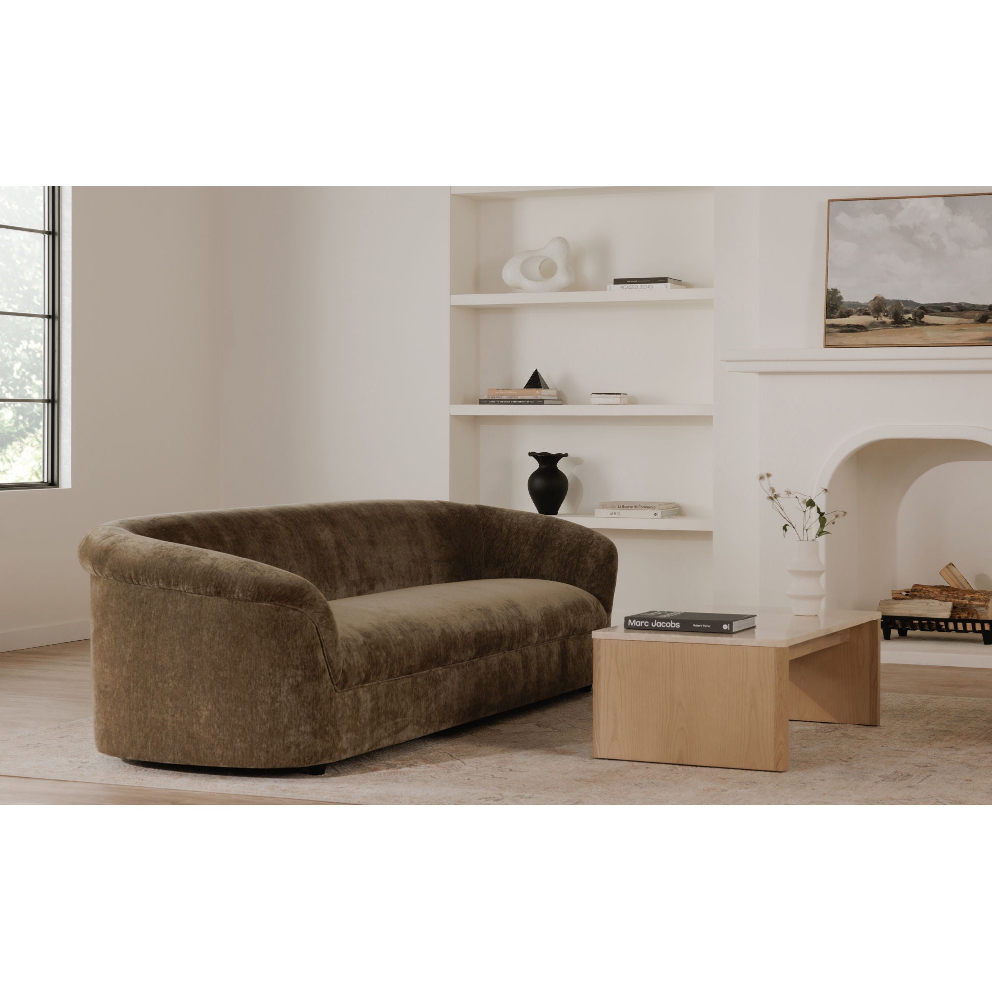 Thora - Sofa - Dark Green