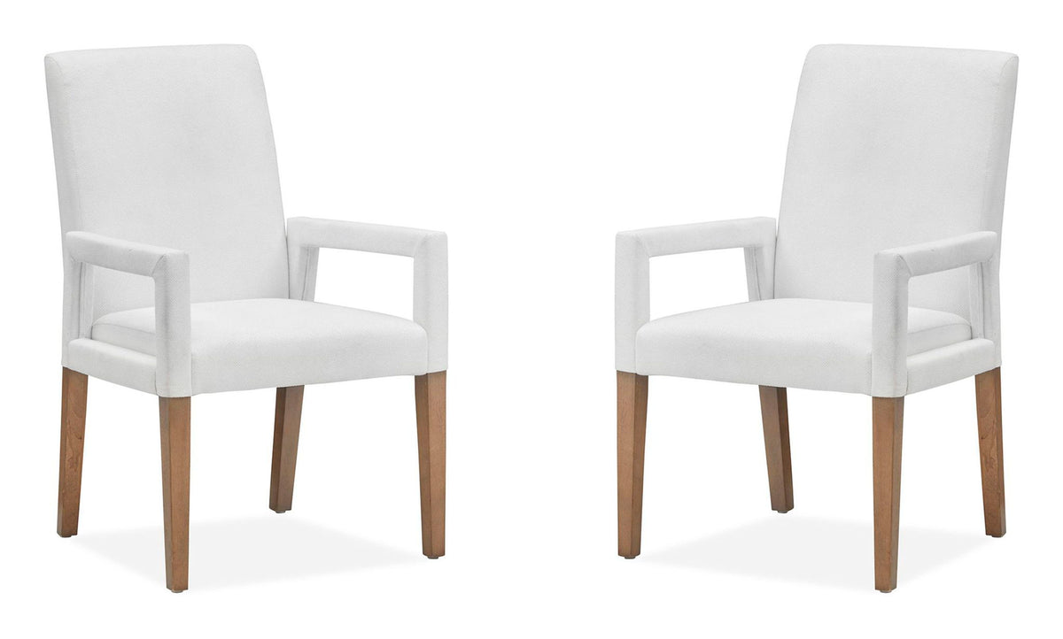 Lindon - Dining Arm Chair With Upholstered Seat & Back (Set of 2)