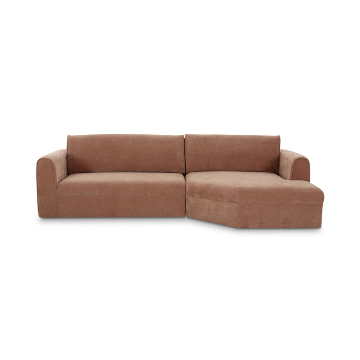 Madrid - Right Sectional - Heritage Pink