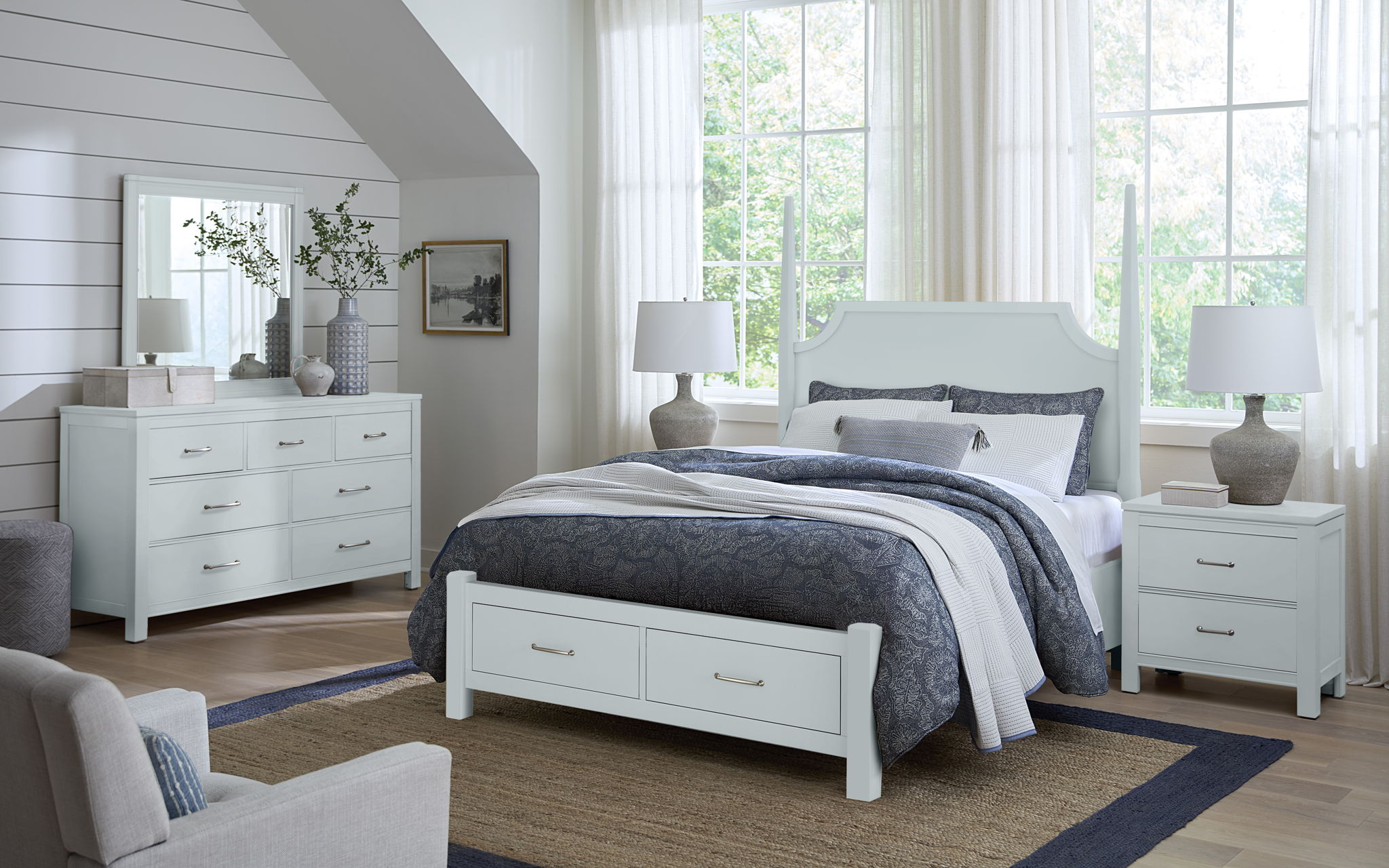 Tide & Timber - Pencil Post Storage Bed