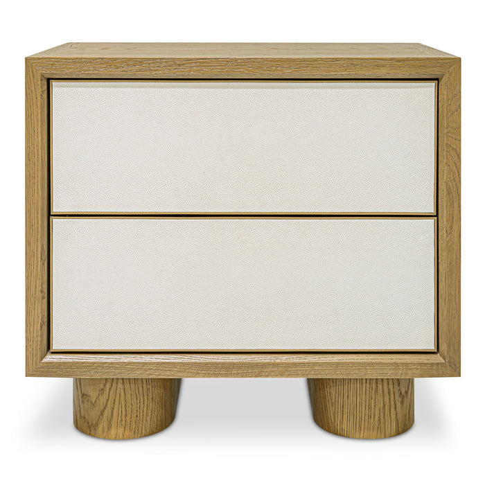 Marcelle - Accent Nightstand - White