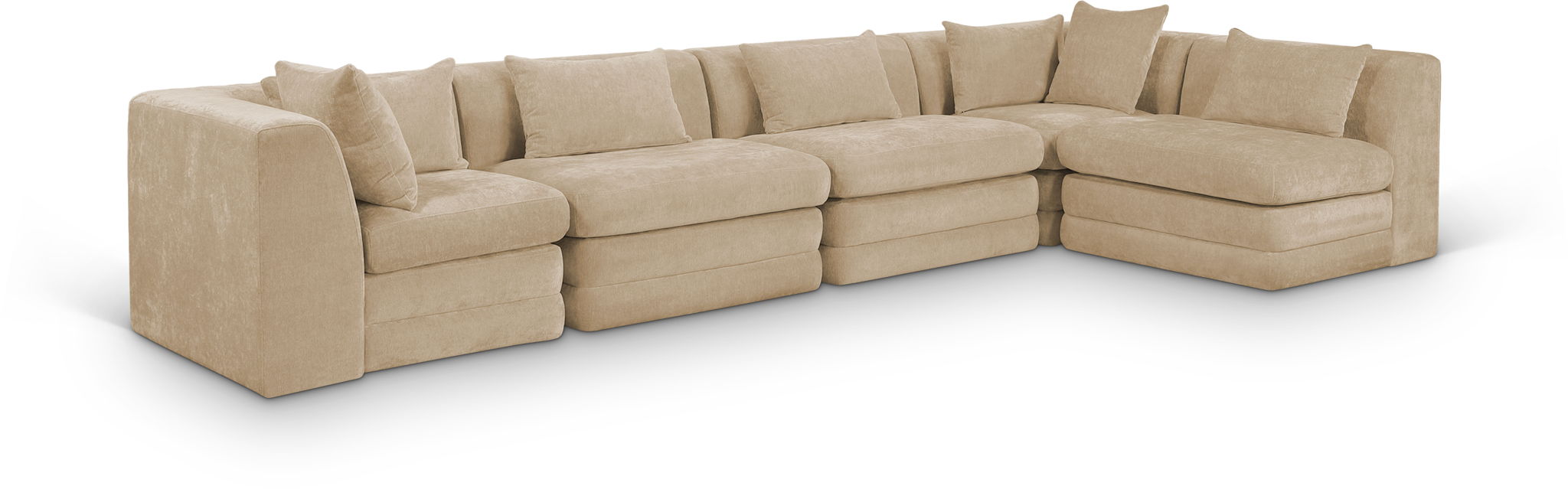Stellar - 5 Piece Upholstered Modular Sectional
