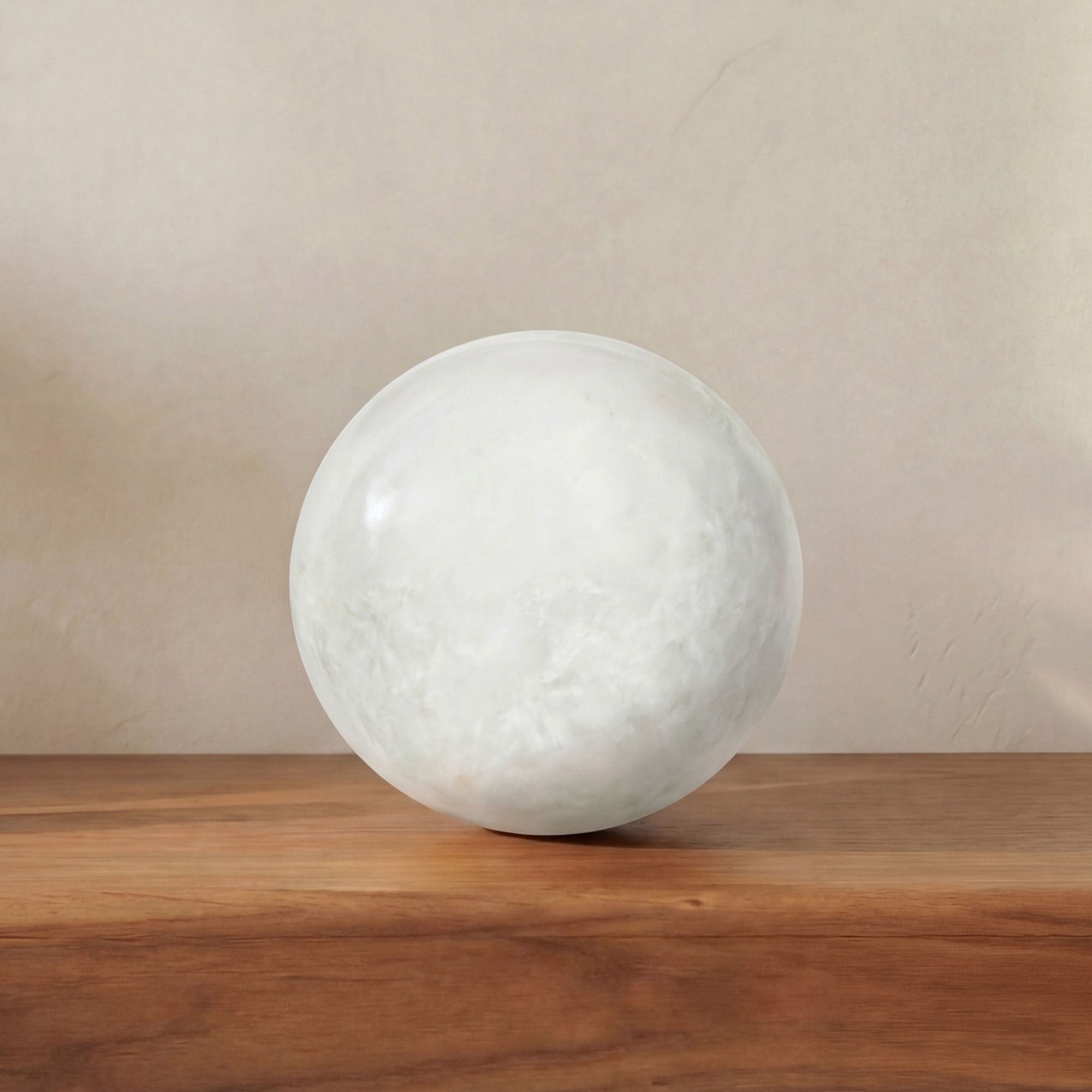 Odessa - Sphere Tabletop Accent - Green / Onyx Marble