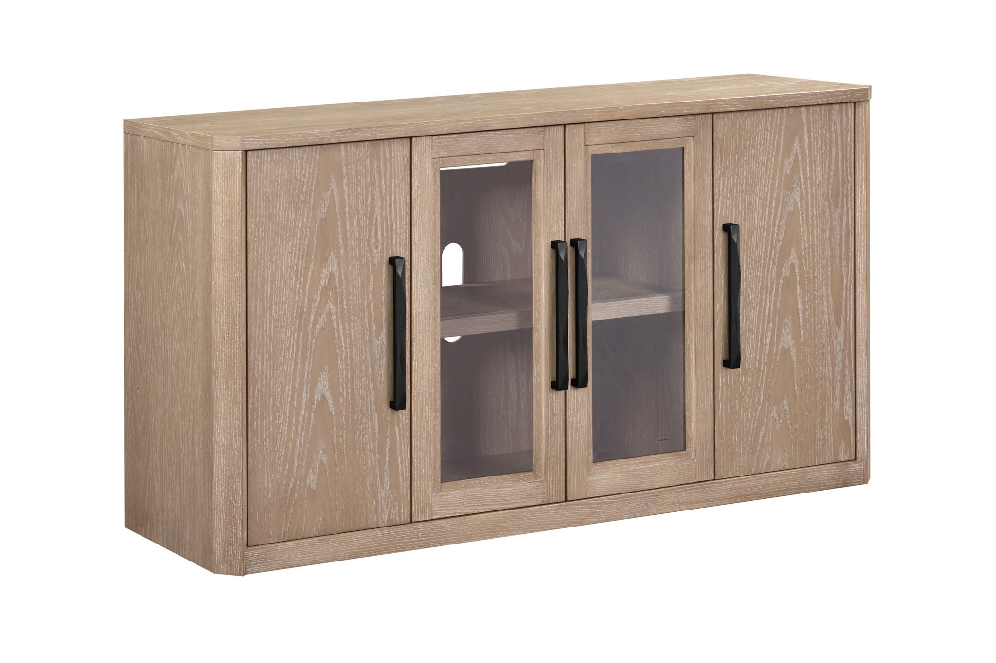 Breckenridge - 56" TV Console - Medium Brown