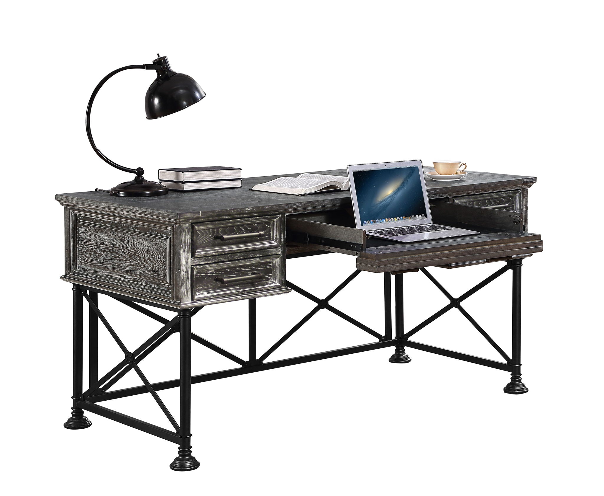 Gramercy Park - Writing Desk - Vintage Burnished Smoke