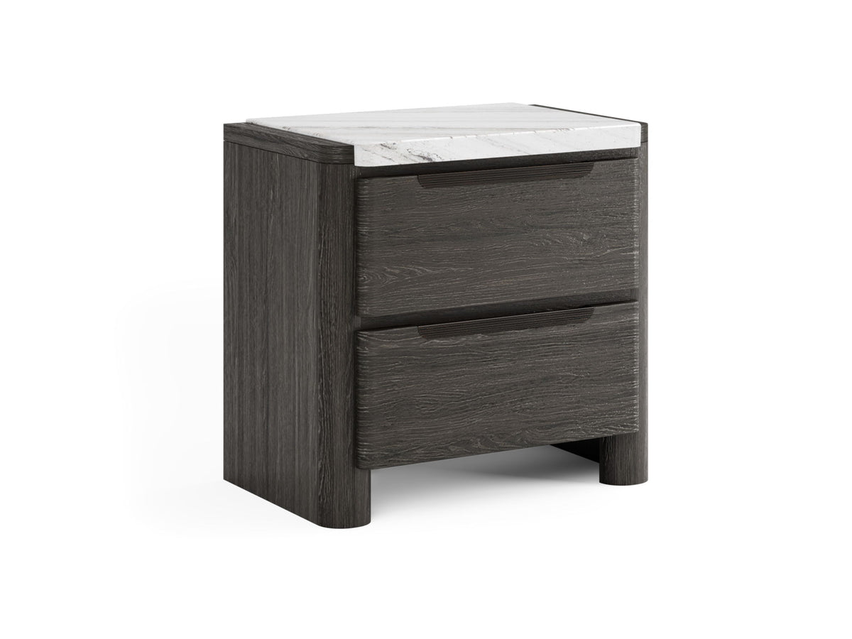 Keaton - Drawer Nightstand - Black