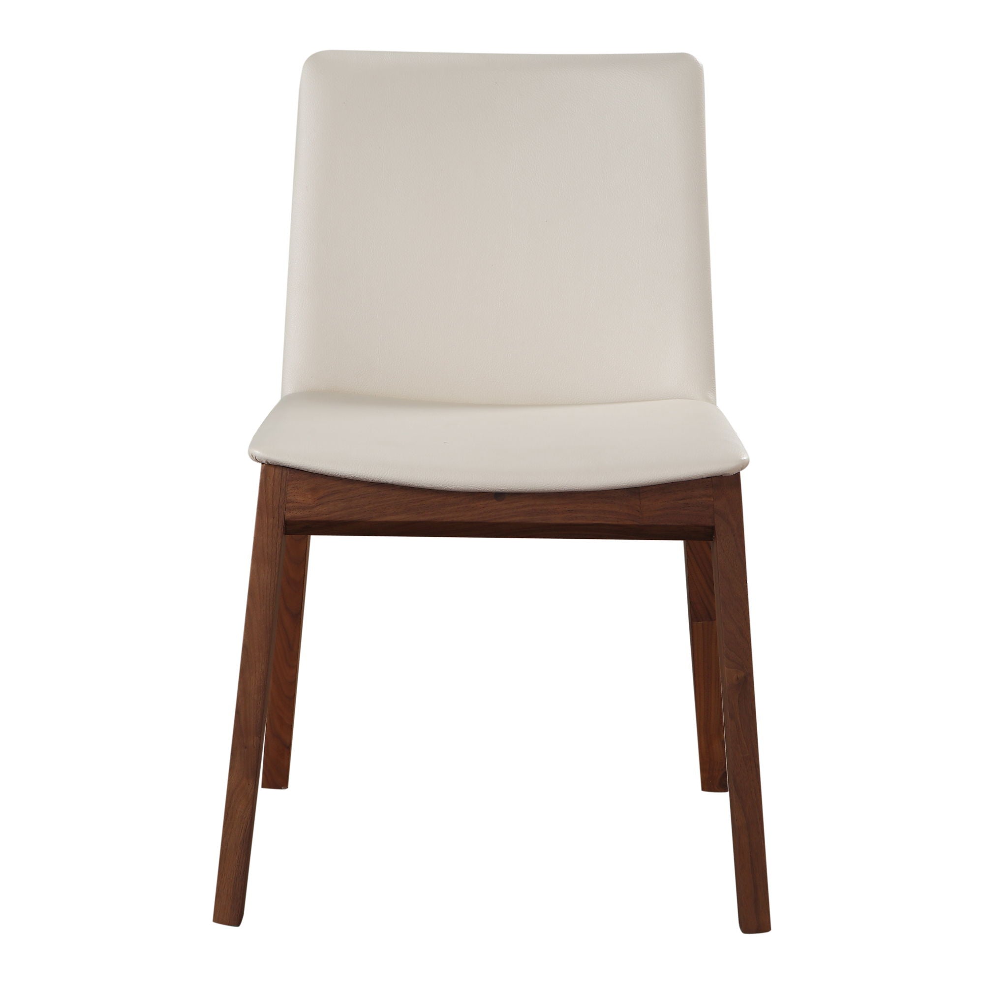 Deco - PVC Dining Chair (Set of 2) - Cream White