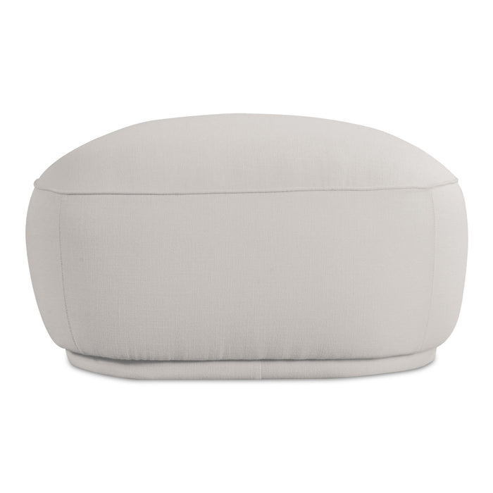 Marion - Rectangular Ottoman - White