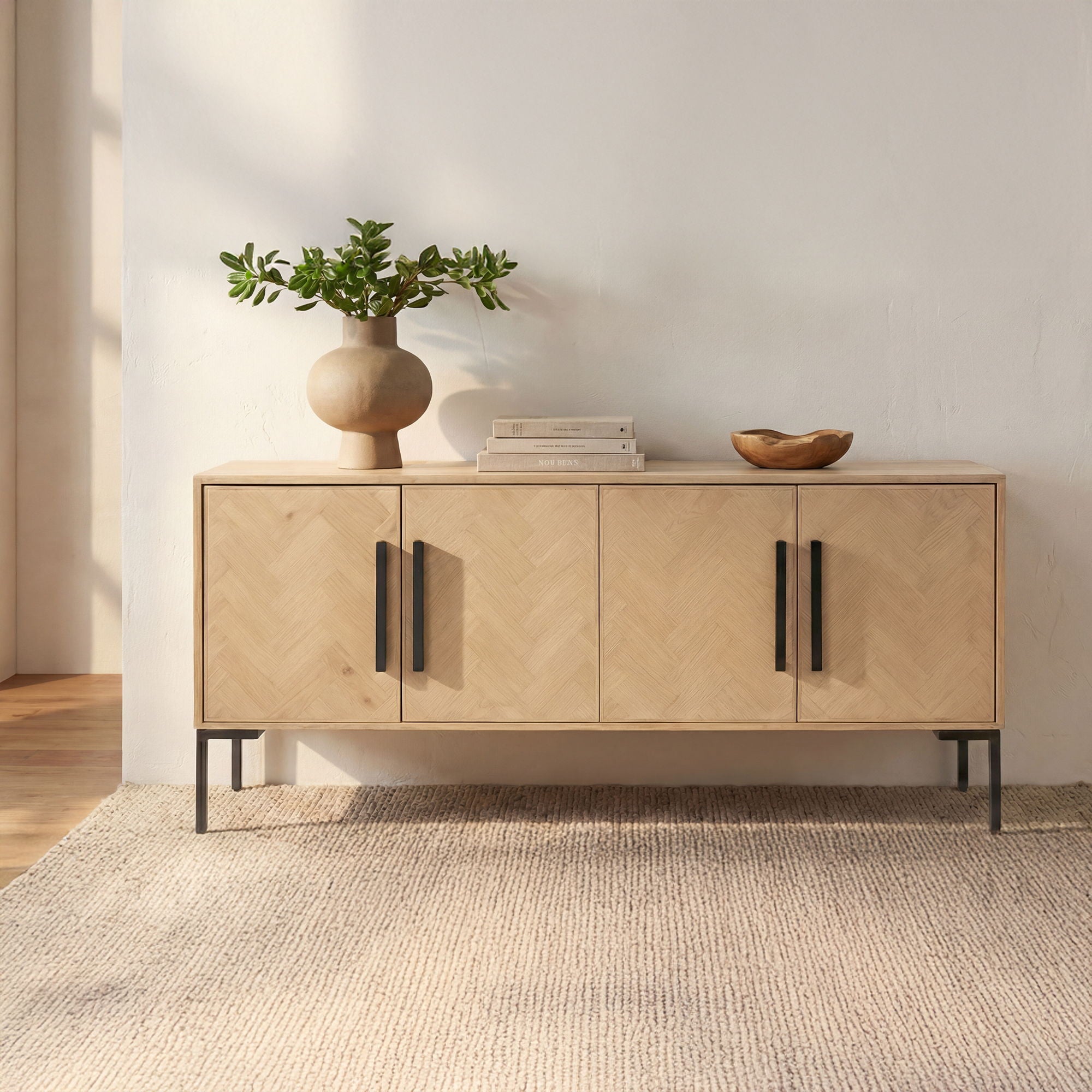 Fishbone - Sideboard - Natural