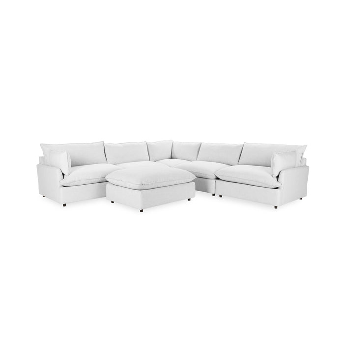 Caplan - 6 Piece Modular Sectional With Ottoman