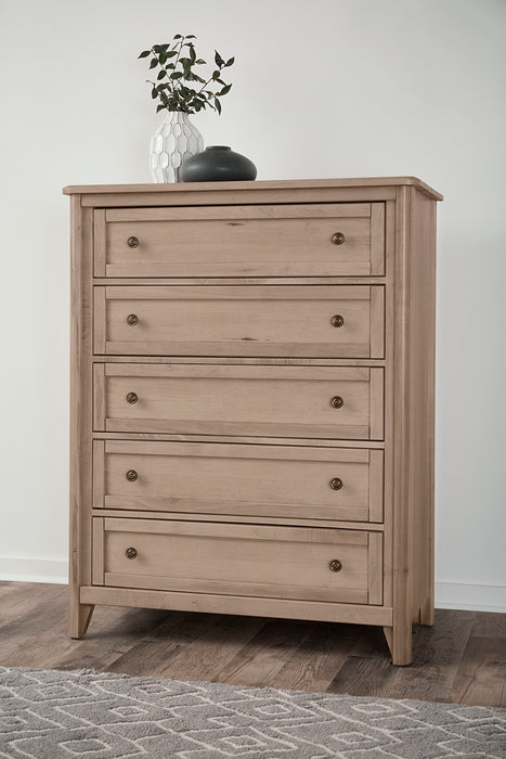 Woodbridge - Chest - 5 Drawer - Clear Maple