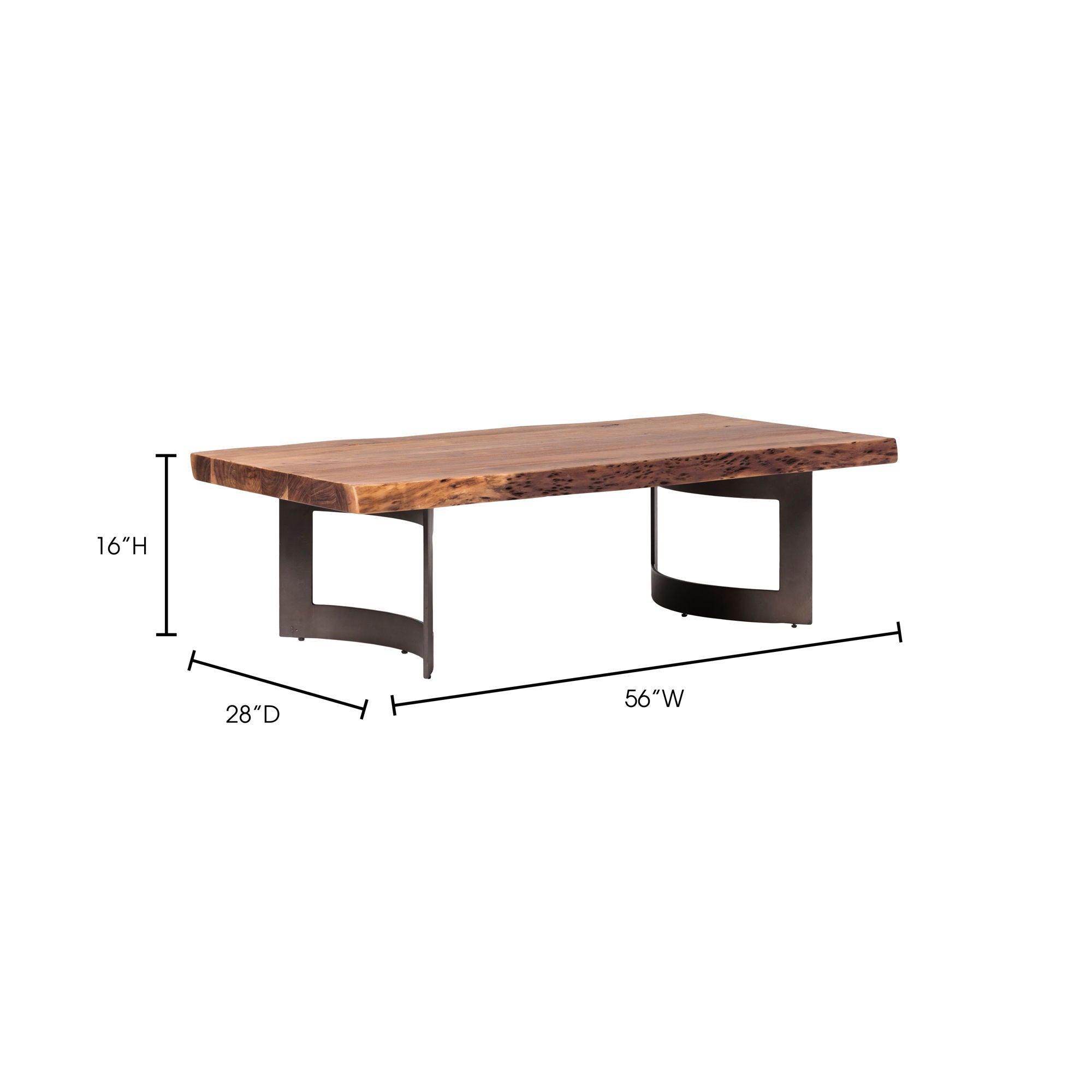 Bent - Coffee Table - Smoked
